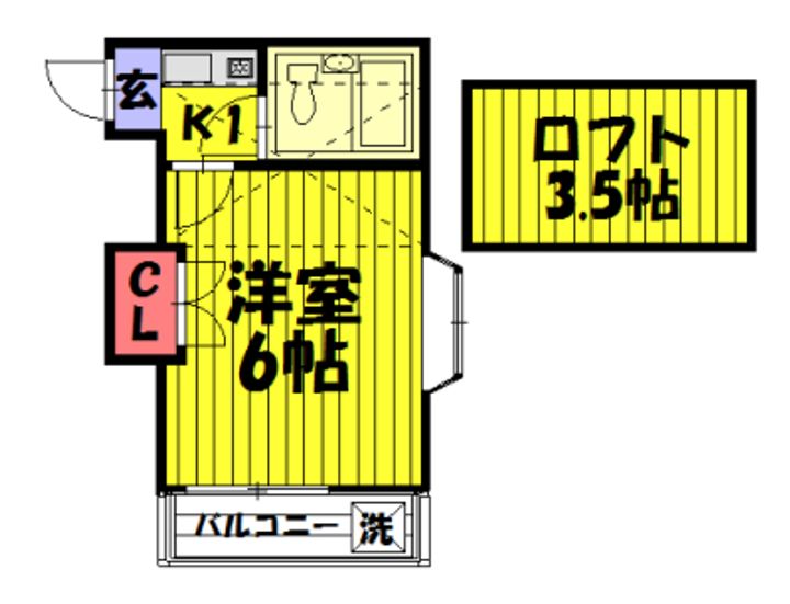 クリスタルIIの間取り