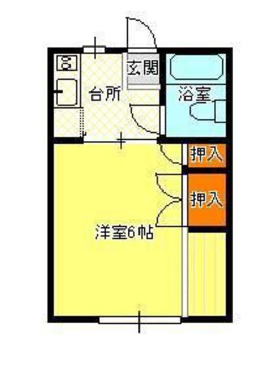 山田ハイツIの間取り