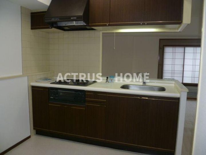 大阪府大阪市東住吉区桑津2(マンション)の賃貸物件のキッチン