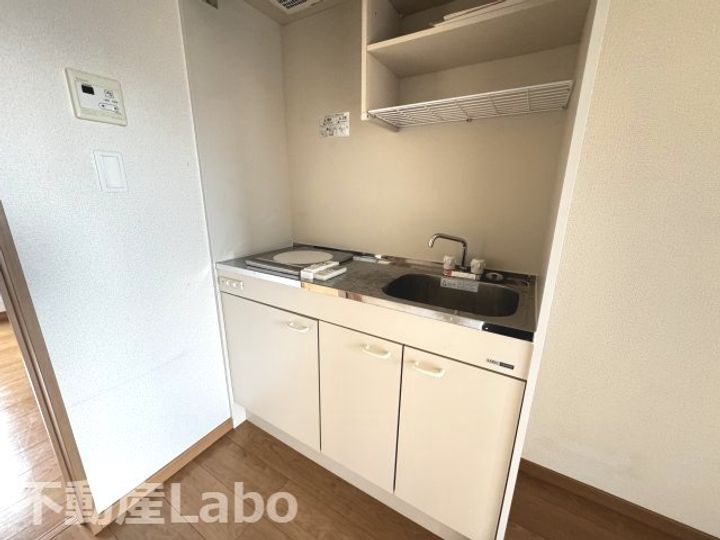 徳島県板野郡藍住町徳命字小塚東(アパート)の賃貸物件のキッチン