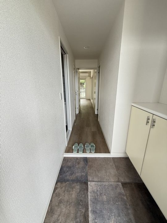 東京都日野市南平1(マンション)の賃貸物件の玄関