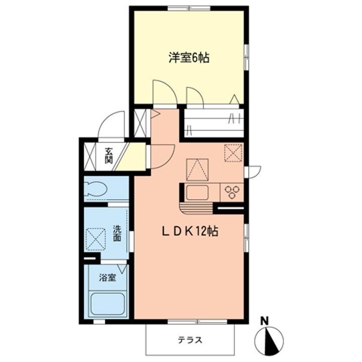 グリーンヒルズの間取り