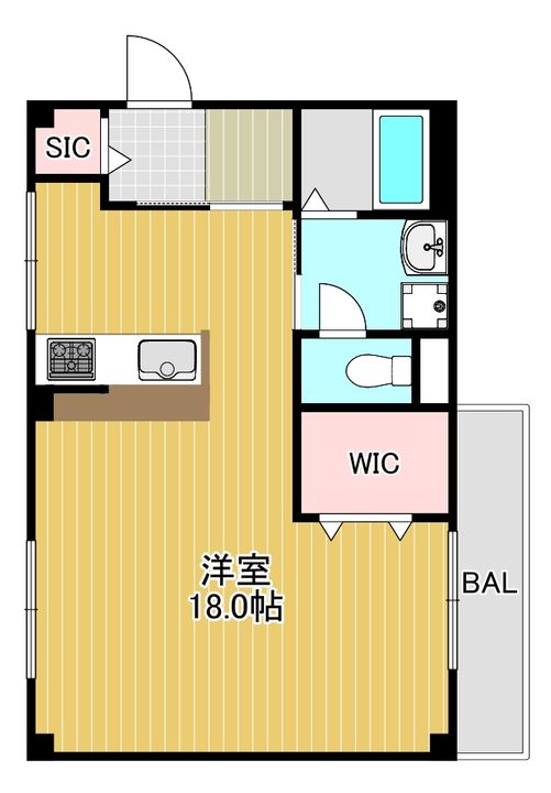 メゾン富士の間取り