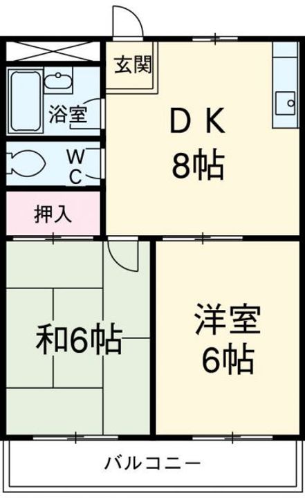 チェリーハイツ吉祥寺の間取り