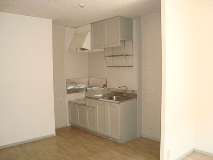 岡山県岡山市南区浜野3(アパート)の賃貸物件のキッチン