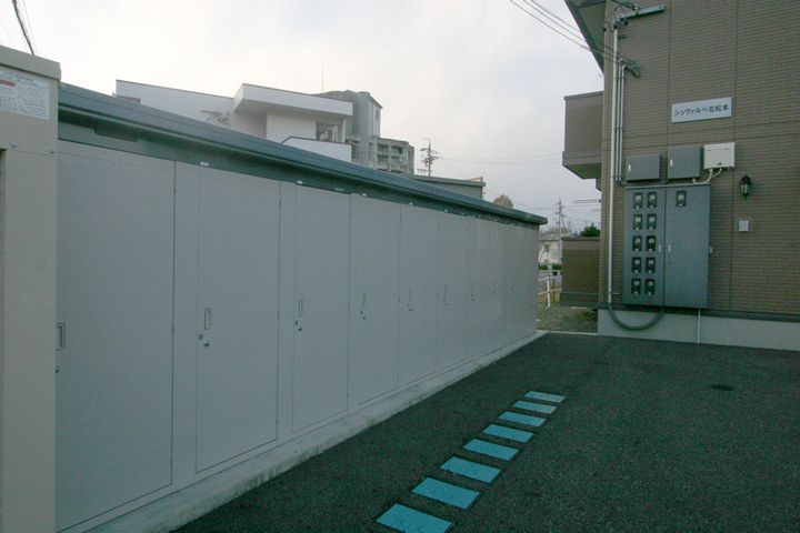 シュヴァルベ北松本 1階の物件の地図