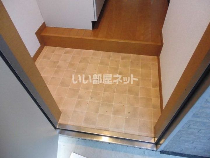 グリーンコートの玄関