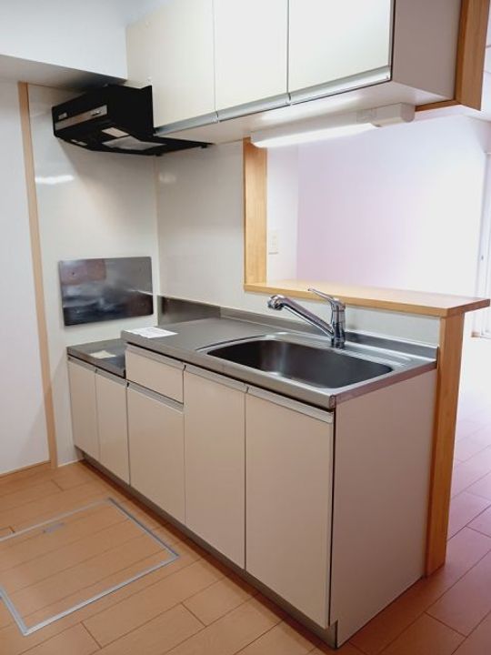 埼玉県深谷市田中(アパート)の賃貸物件のキッチン