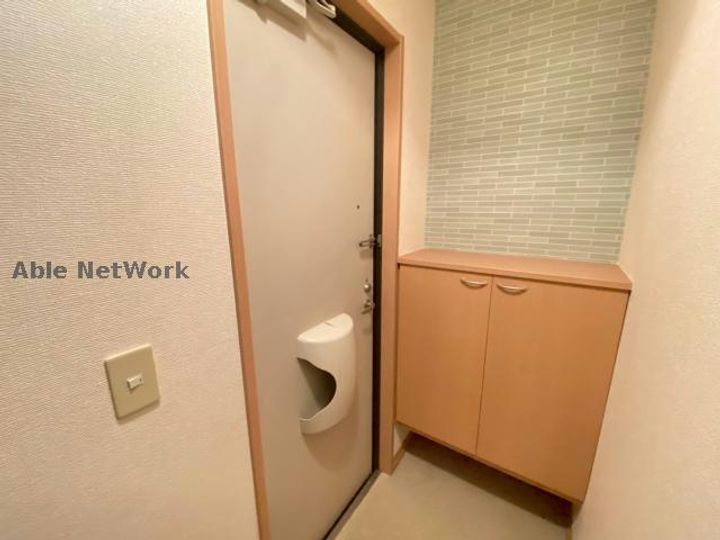 リバティコートの玄関