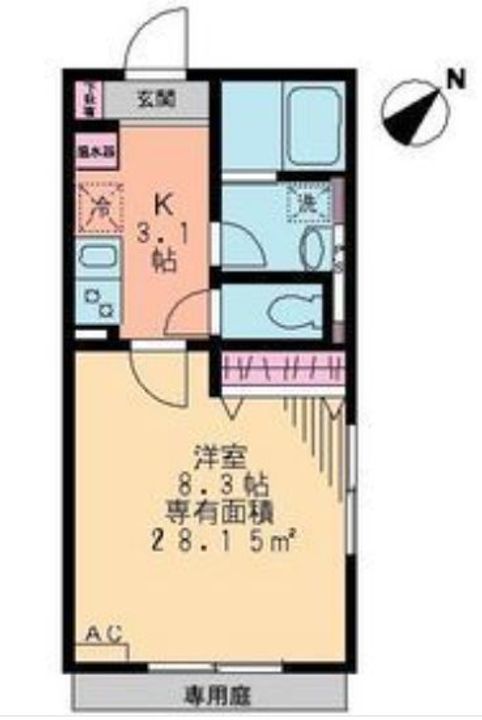 Y’S 羽根木の間取り