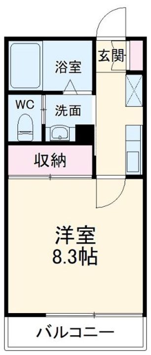 SCENE Iの間取り