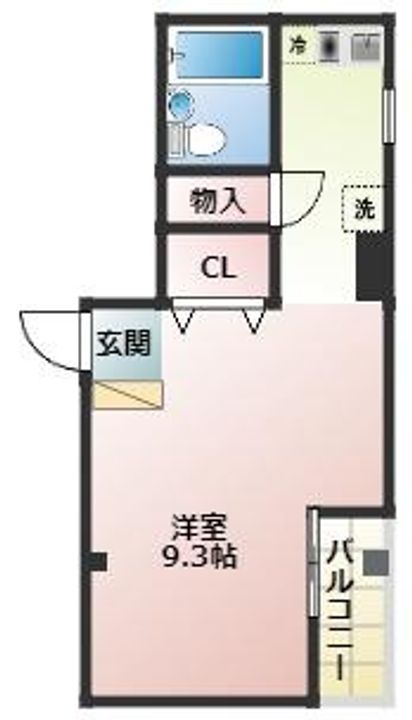 プラザ西八王子の間取り