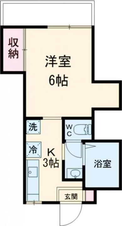コーポ岩屋の間取り