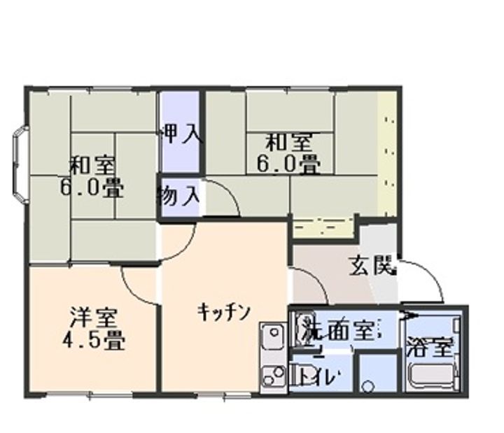ボセジュール1の間取り