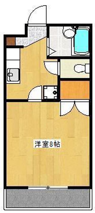 ロフティ三軒町(BK)の間取り