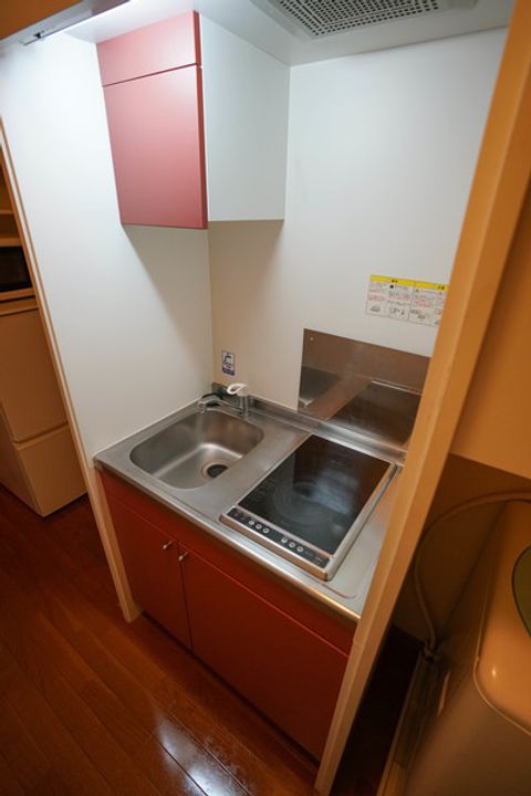 レオパレス倉安川のキッチン