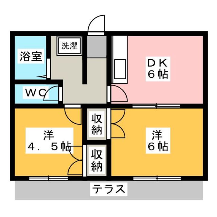 SQUAREの間取り