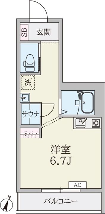 Ma Cachetteの間取り