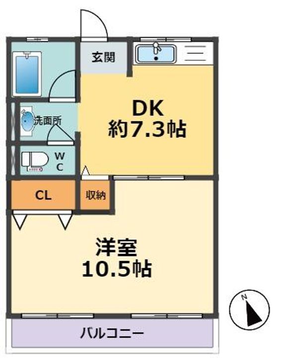 兵庫ハイツの間取り