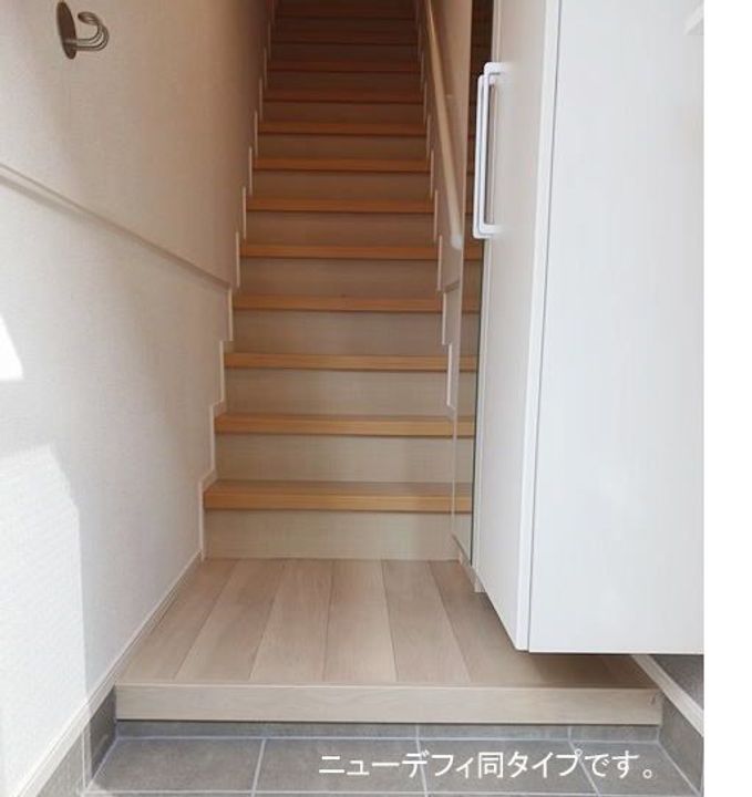 グラースソレイユの玄関