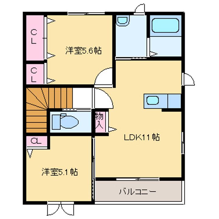 ラ・メファムエストの間取り