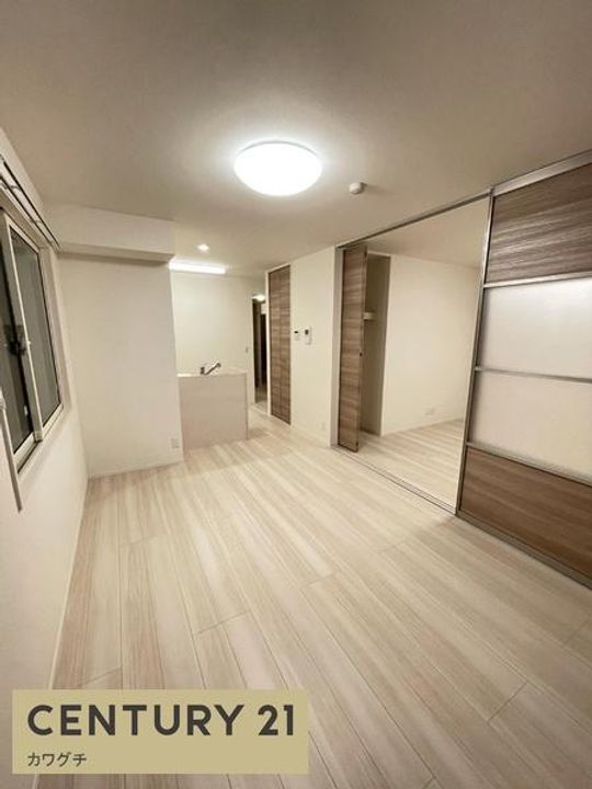 ブランネージュ中川A棟の居間