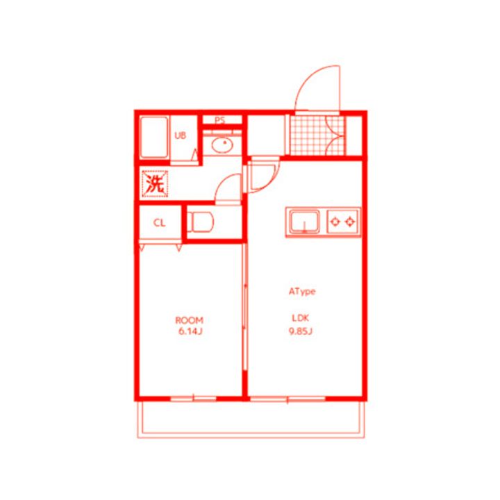 プリモソーレ湘南の間取り