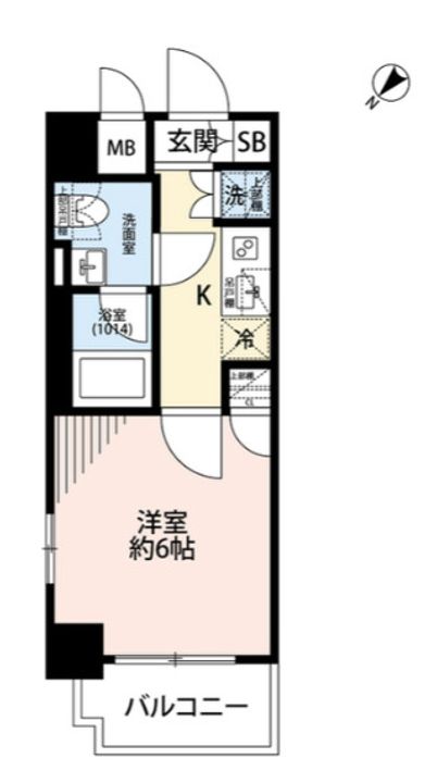 プレール・ドゥーク文京茗荷谷の間取り