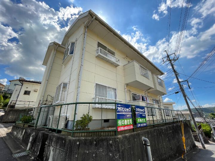 岡山県倉敷市鳥羽(アパート)の賃貸物件の外観