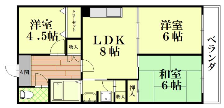 レジデンス淀の間取り
