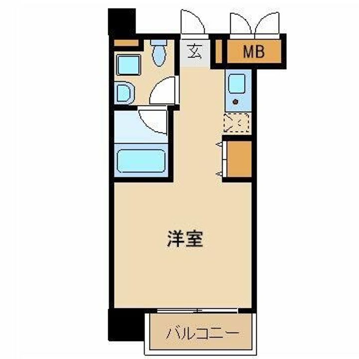 東京都港区白金3(マンション)の賃貸物件の間取り