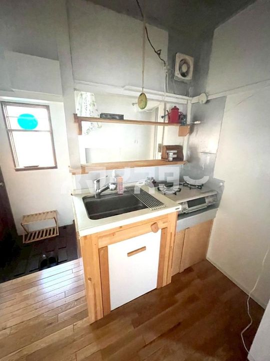 国立コーポのキッチン