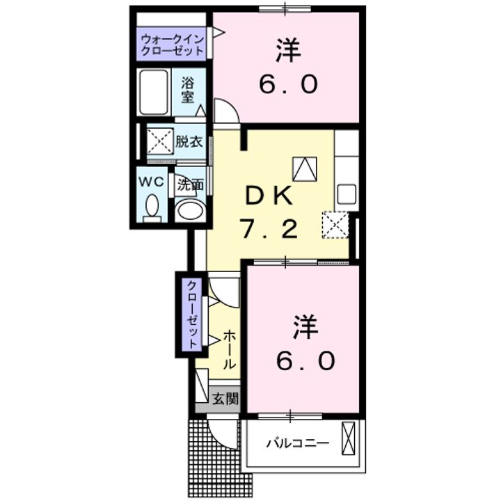 クオーレの間取り