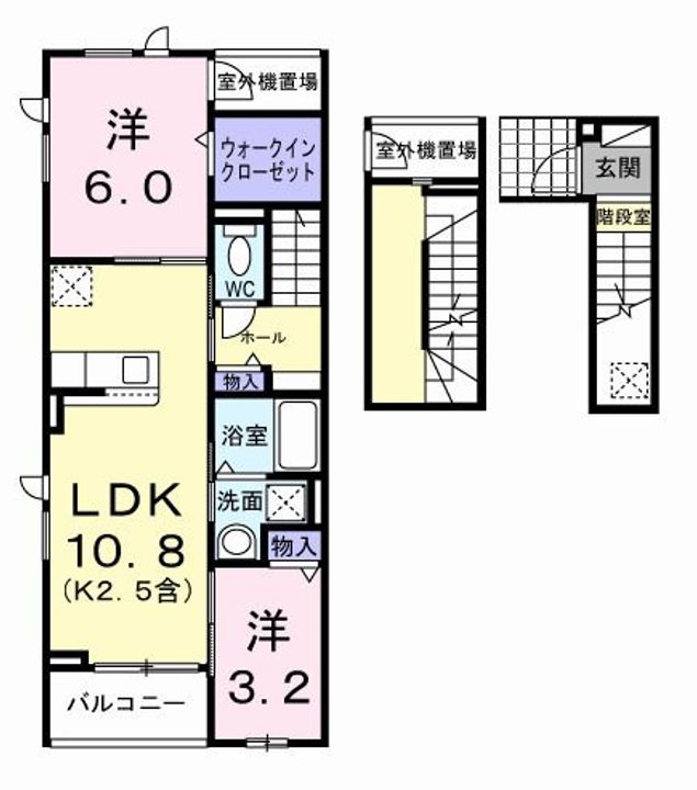 リシェールの間取り