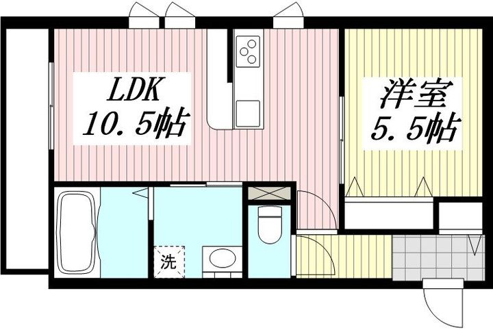 Gold Lake 立川の間取り