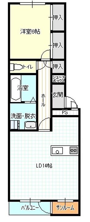 ベルコート・エリーゼの間取り