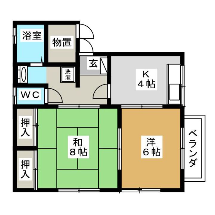 メゾンすみれの間取り