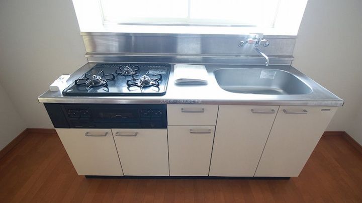 静岡県浜松市中央区東三方町(一戸建)の賃貸物件のキッチン