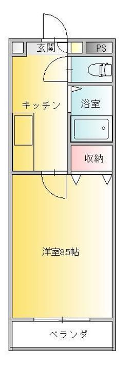 プロシードエンジュの間取り
