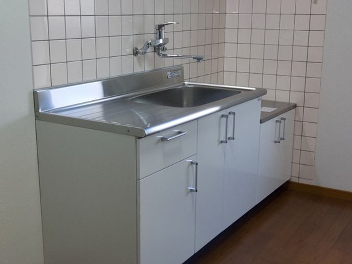 岡山県岡山市東区西大寺東3(一戸建)の賃貸物件のキッチン