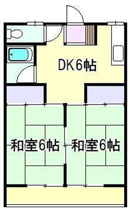 コーポエグモントの間取り