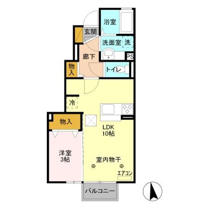 シェモアの間取り