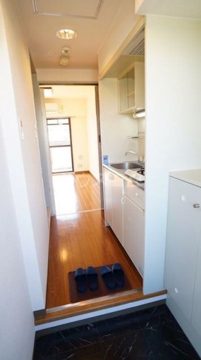 ドミトリーインテリジェンスの玄関