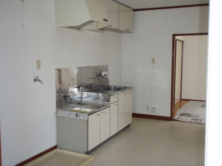 宮城県仙台市太白区鹿野3(アパート)の賃貸物件のキッチン