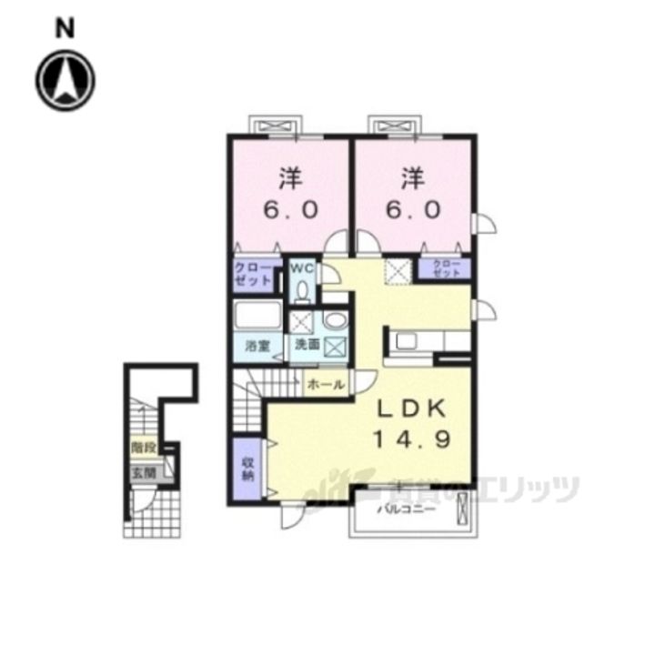 サンフォレストの間取り