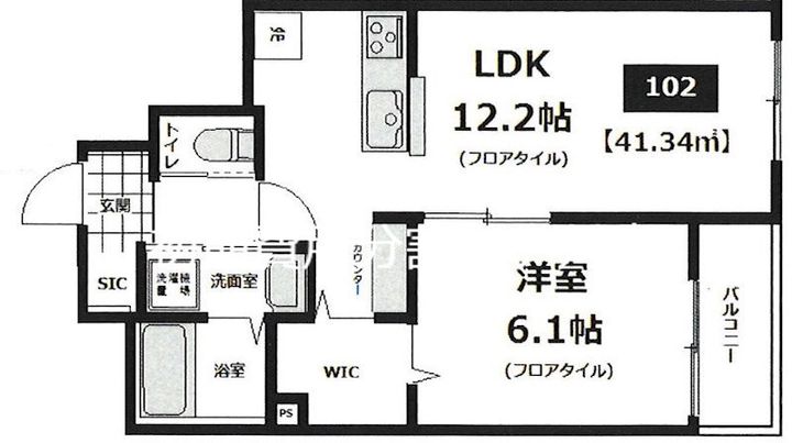 ラフィーネの間取り