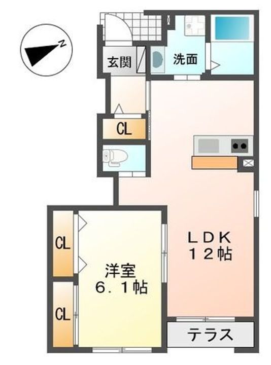 SunGrande Bの間取り