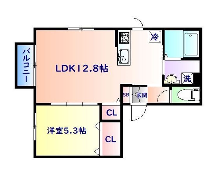 HANARISEの間取り