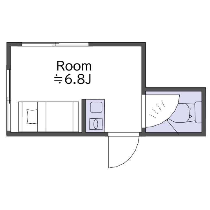 マンションたかのの間取り