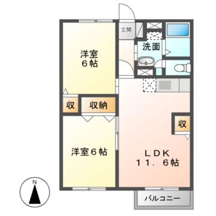 セレソの間取り